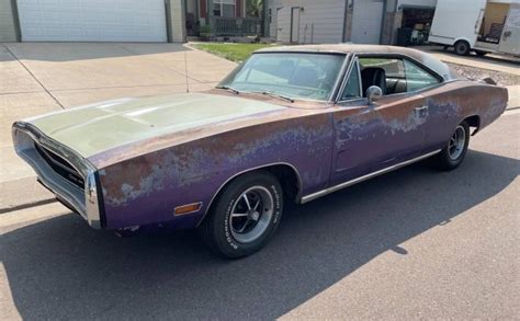 Check out a farm full of old Mopar muscle cars here. . 1970 dodge charger for sale craigslist